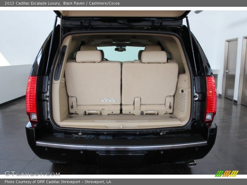 Black Raven / Cashmere/Cocoa 2013 Cadillac Escalade Luxury