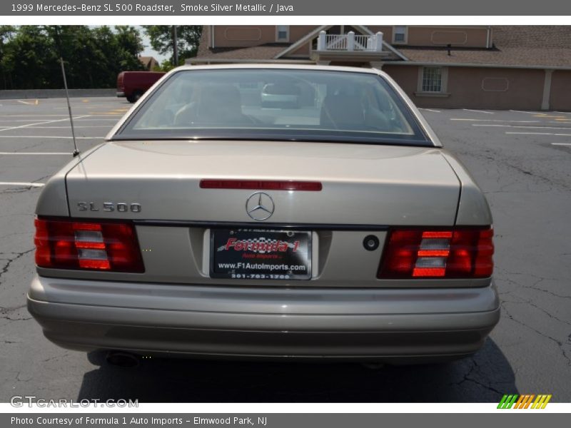 Smoke Silver Metallic / Java 1999 Mercedes-Benz SL 500 Roadster