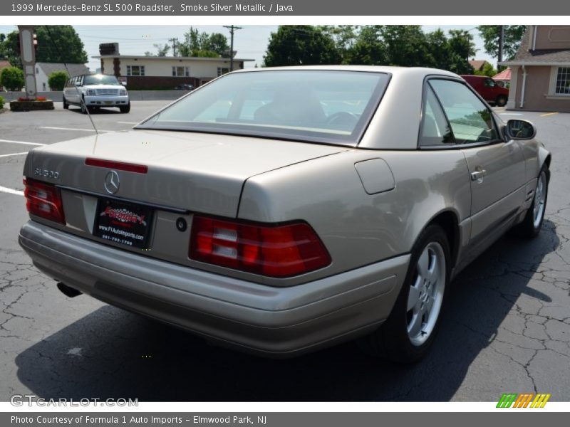 Smoke Silver Metallic / Java 1999 Mercedes-Benz SL 500 Roadster