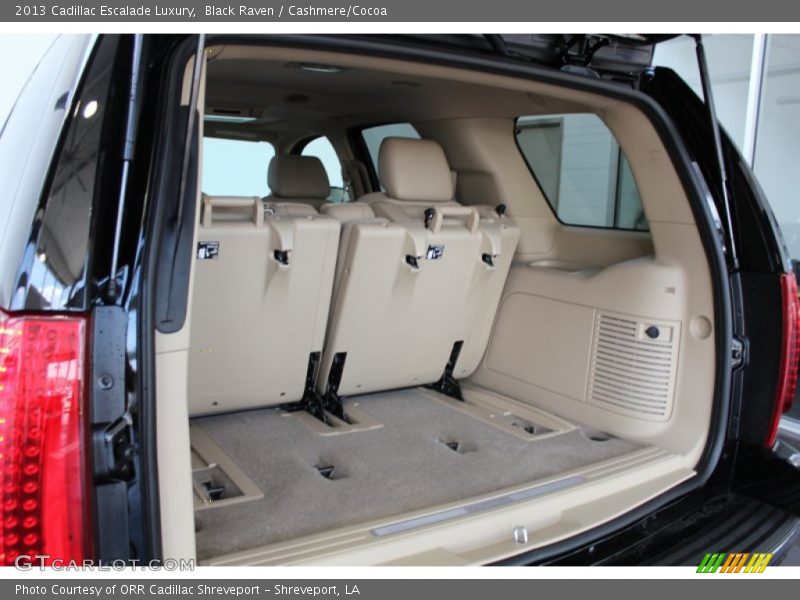 Black Raven / Cashmere/Cocoa 2013 Cadillac Escalade Luxury