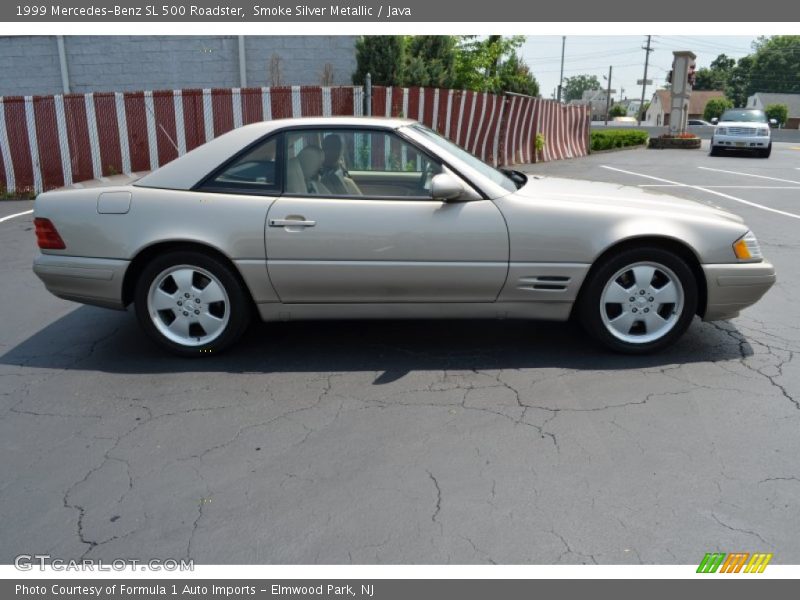 Smoke Silver Metallic / Java 1999 Mercedes-Benz SL 500 Roadster
