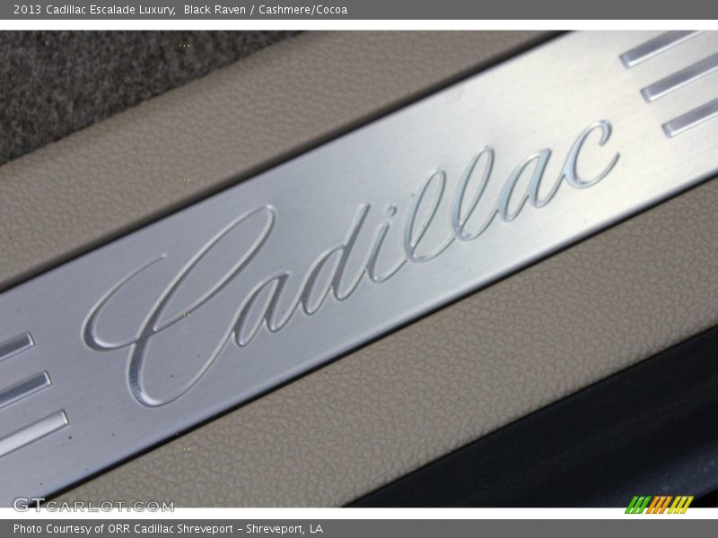 Black Raven / Cashmere/Cocoa 2013 Cadillac Escalade Luxury