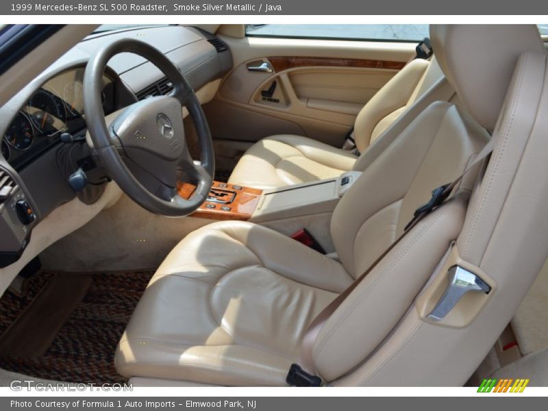 1999 SL 500 Roadster Java Interior