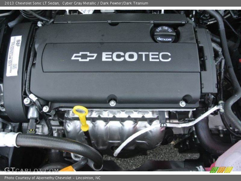 Cyber Gray Metallic / Dark Pewter/Dark Titanium 2013 Chevrolet Sonic LT Sedan