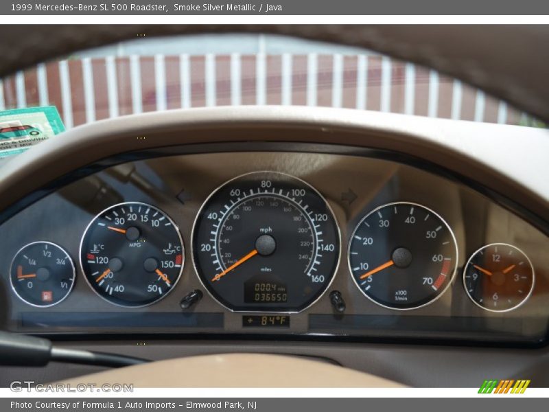  1999 SL 500 Roadster 500 Roadster Gauges