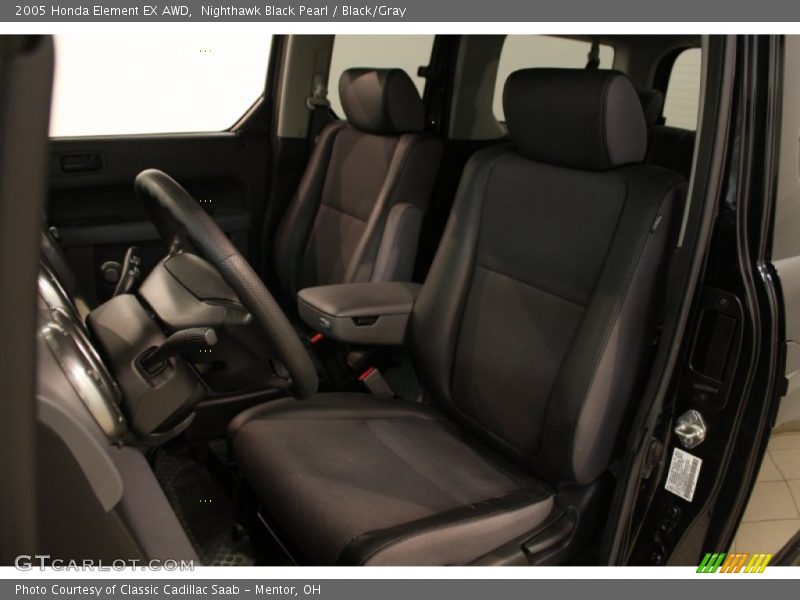 Nighthawk Black Pearl / Black/Gray 2005 Honda Element EX AWD