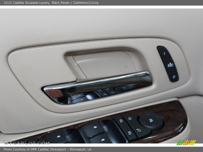 Black Raven / Cashmere/Cocoa 2013 Cadillac Escalade Luxury