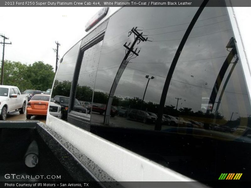White Platinum Tri-Coat / Platinum Black Leather 2013 Ford F250 Super Duty Platinum Crew Cab 4x4