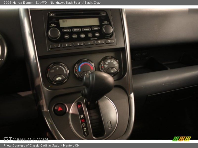 Nighthawk Black Pearl / Black/Gray 2005 Honda Element EX AWD