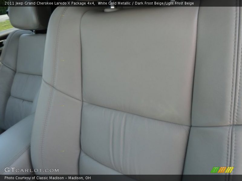 White Gold Metallic / Dark Frost Beige/Light Frost Beige 2011 Jeep Grand Cherokee Laredo X Package 4x4