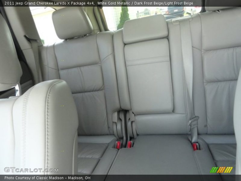 White Gold Metallic / Dark Frost Beige/Light Frost Beige 2011 Jeep Grand Cherokee Laredo X Package 4x4