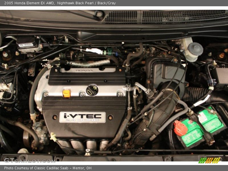 Nighthawk Black Pearl / Black/Gray 2005 Honda Element EX AWD