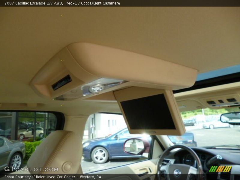 Red-E / Cocoa/Light Cashmere 2007 Cadillac Escalade ESV AWD