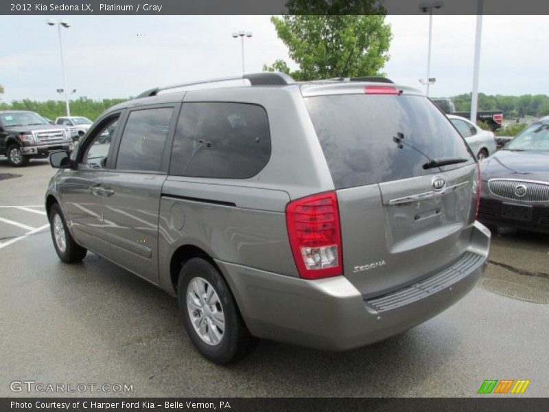 Platinum / Gray 2012 Kia Sedona LX