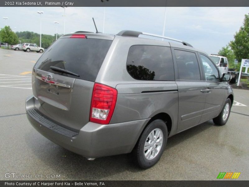 Platinum / Gray 2012 Kia Sedona LX