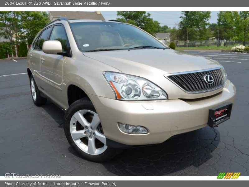 Savannah Beige Metallic / Ivory 2004 Lexus RX 330 AWD