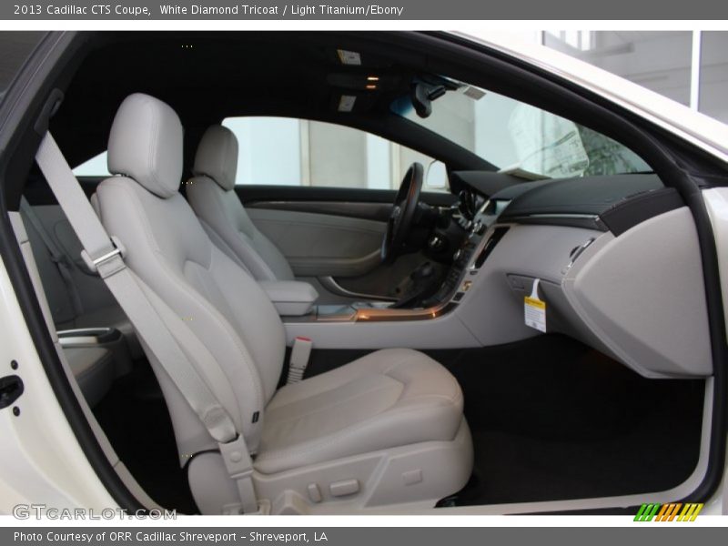 Front Seat of 2013 CTS Coupe