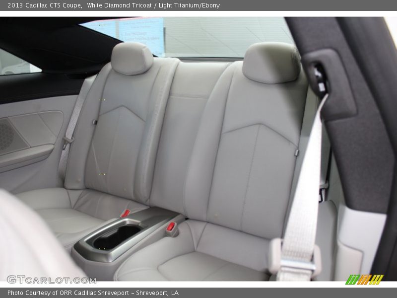 Rear Seat of 2013 CTS Coupe