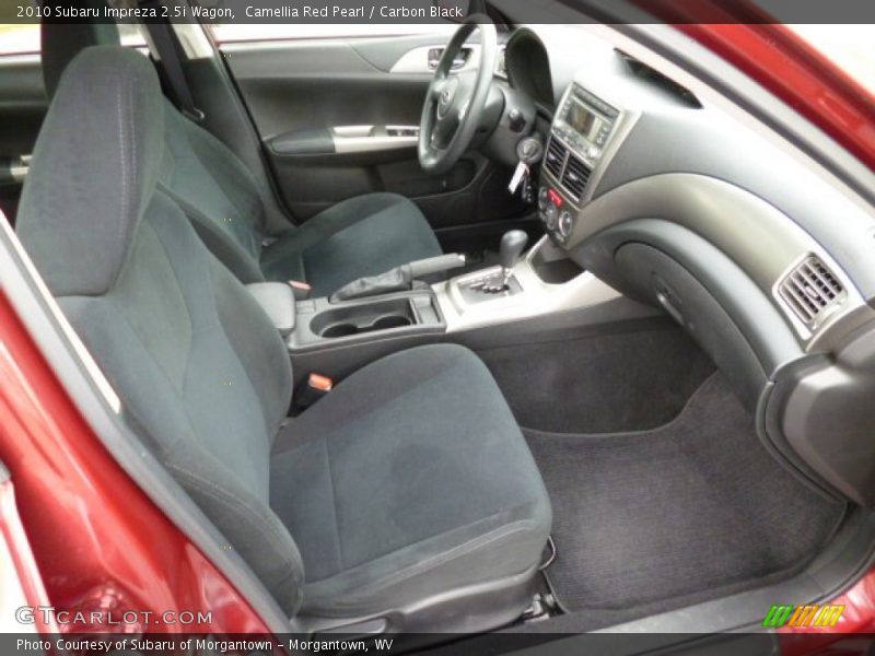 Camellia Red Pearl / Carbon Black 2010 Subaru Impreza 2.5i Wagon