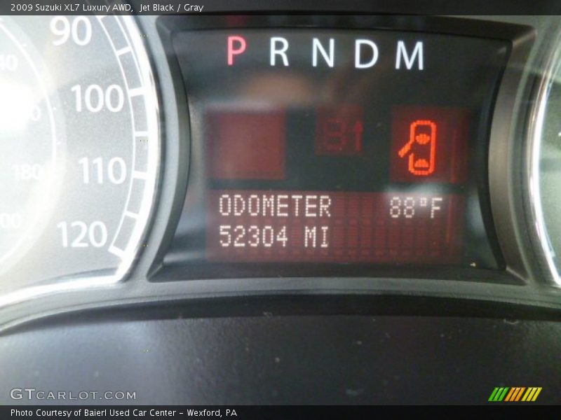 Jet Black / Gray 2009 Suzuki XL7 Luxury AWD