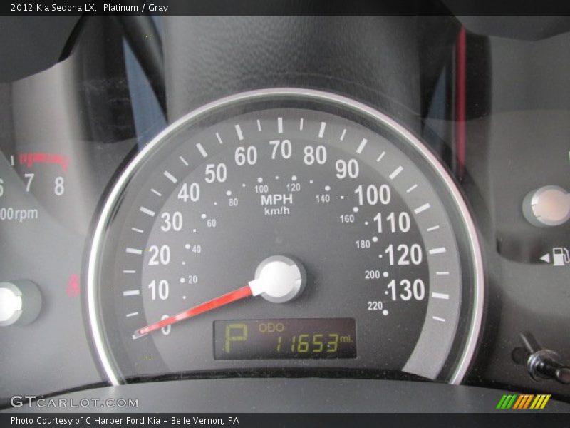 Platinum / Gray 2012 Kia Sedona LX