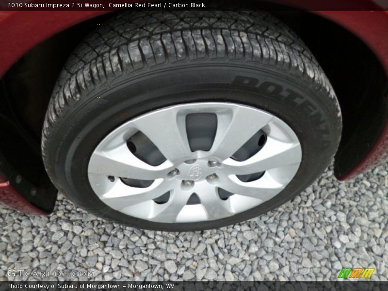 Camellia Red Pearl / Carbon Black 2010 Subaru Impreza 2.5i Wagon