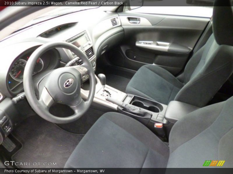 Camellia Red Pearl / Carbon Black 2010 Subaru Impreza 2.5i Wagon