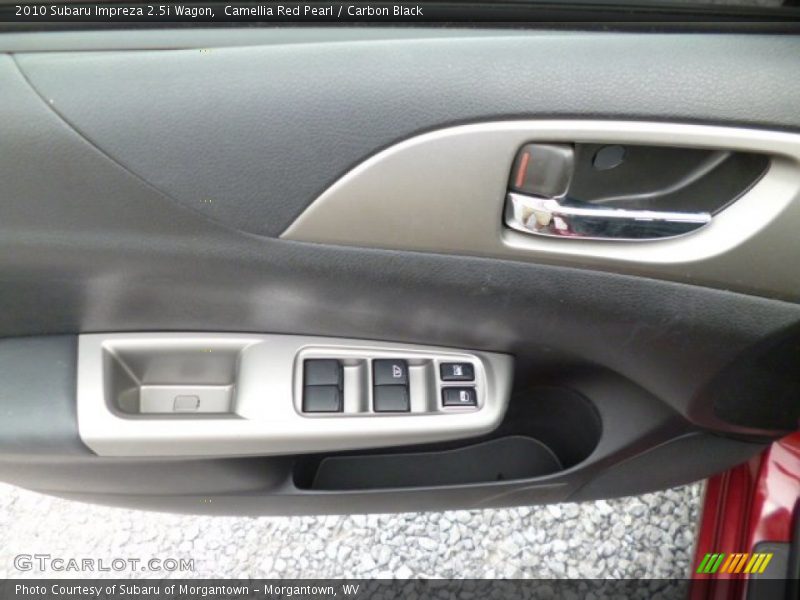 Camellia Red Pearl / Carbon Black 2010 Subaru Impreza 2.5i Wagon