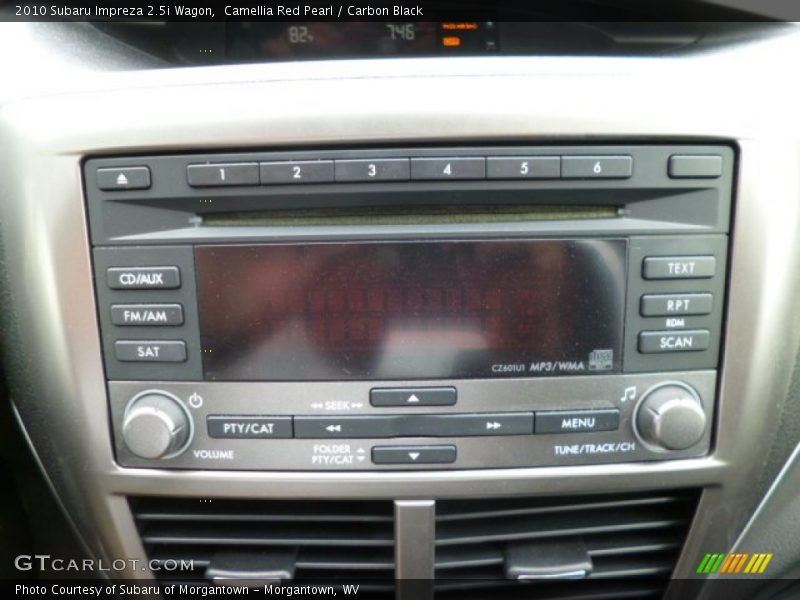 Camellia Red Pearl / Carbon Black 2010 Subaru Impreza 2.5i Wagon