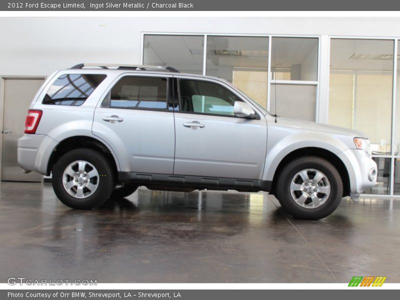 Ingot Silver Metallic / Charcoal Black 2012 Ford Escape Limited
