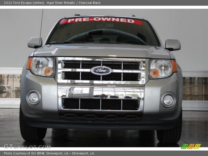Ingot Silver Metallic / Charcoal Black 2012 Ford Escape Limited