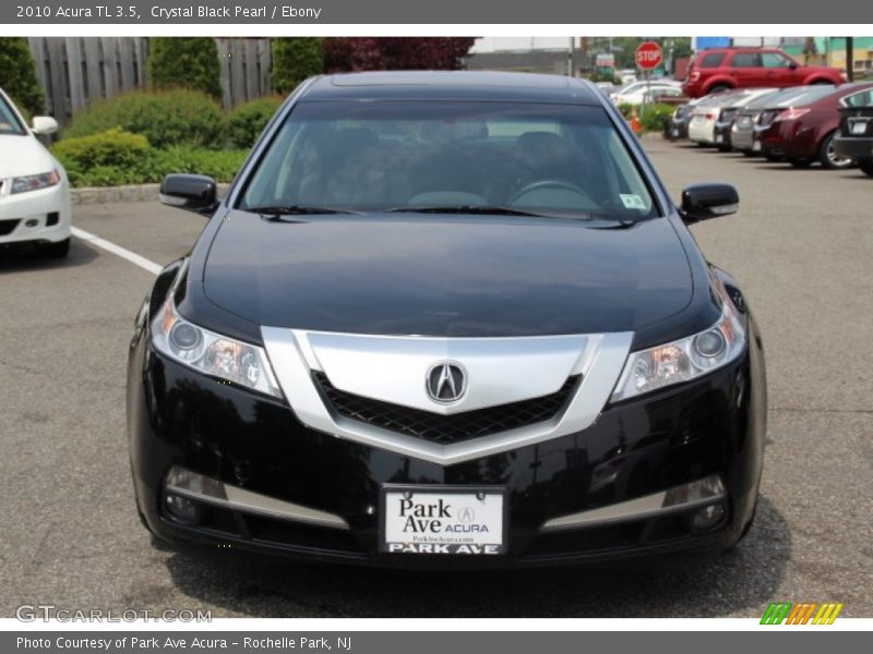 Crystal Black Pearl / Ebony 2010 Acura TL 3.5