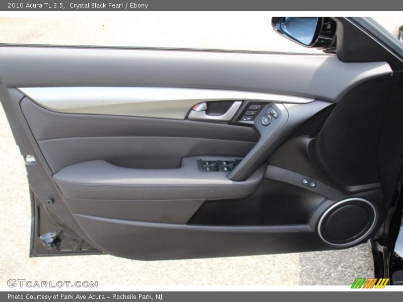 Crystal Black Pearl / Ebony 2010 Acura TL 3.5