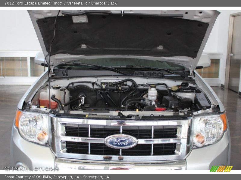 Ingot Silver Metallic / Charcoal Black 2012 Ford Escape Limited