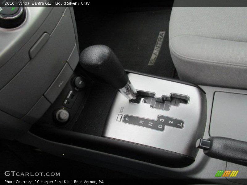 Liquid Silver / Gray 2010 Hyundai Elantra GLS