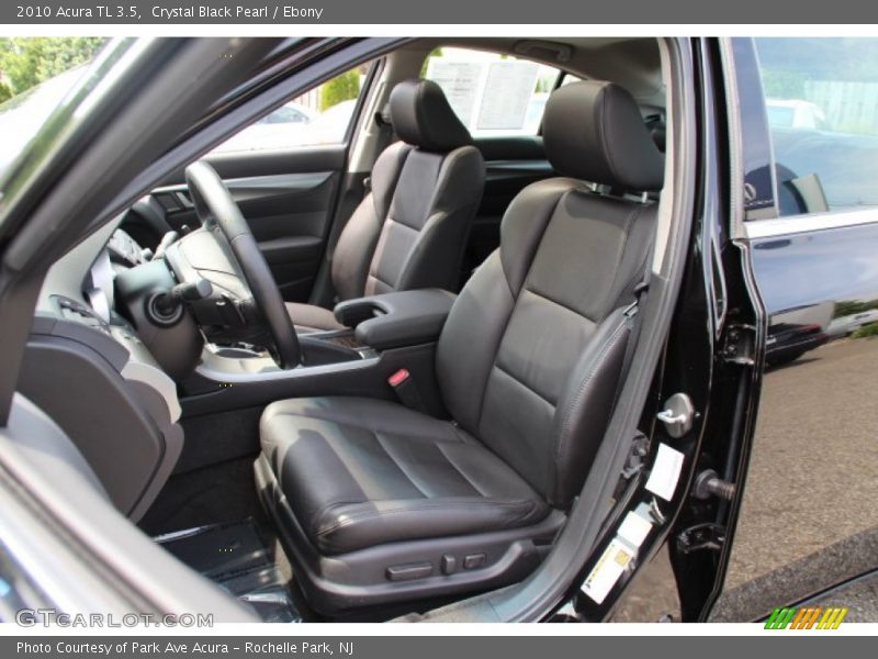 Crystal Black Pearl / Ebony 2010 Acura TL 3.5