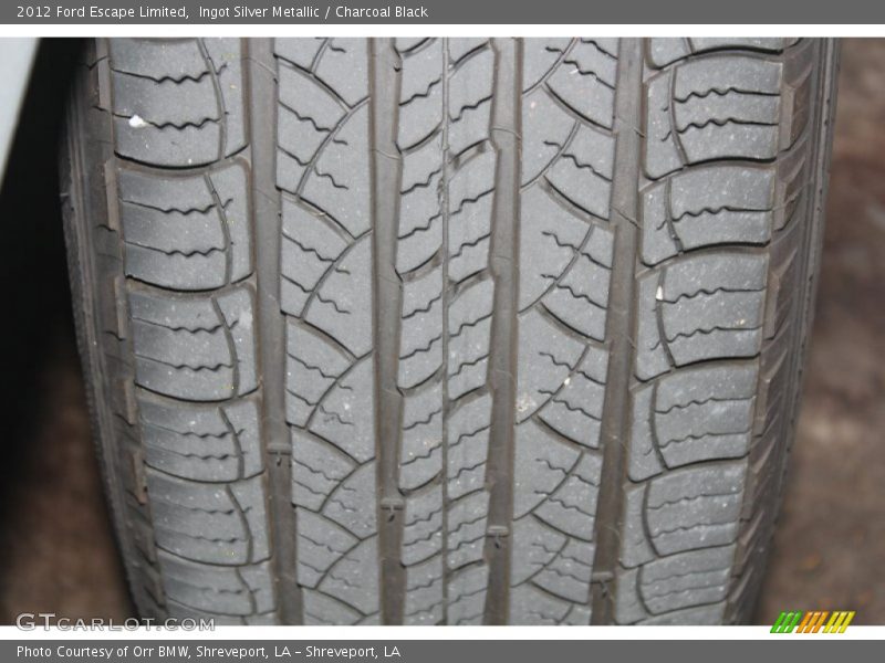 Ingot Silver Metallic / Charcoal Black 2012 Ford Escape Limited