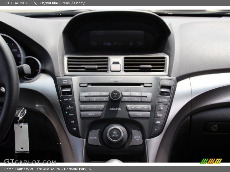 Crystal Black Pearl / Ebony 2010 Acura TL 3.5