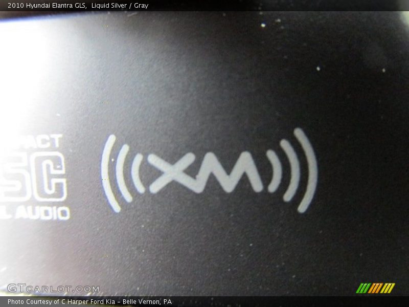 Liquid Silver / Gray 2010 Hyundai Elantra GLS