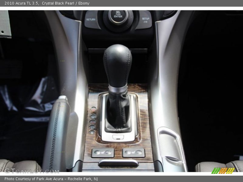 Crystal Black Pearl / Ebony 2010 Acura TL 3.5