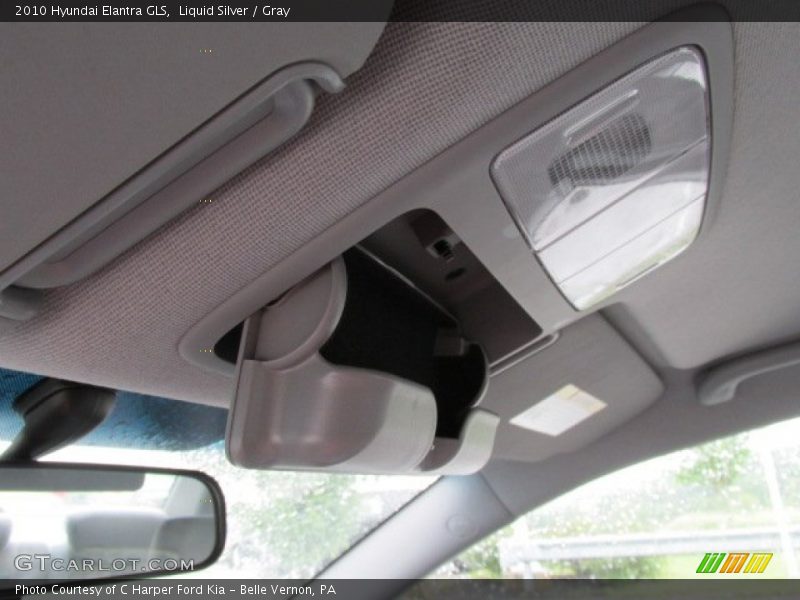Liquid Silver / Gray 2010 Hyundai Elantra GLS