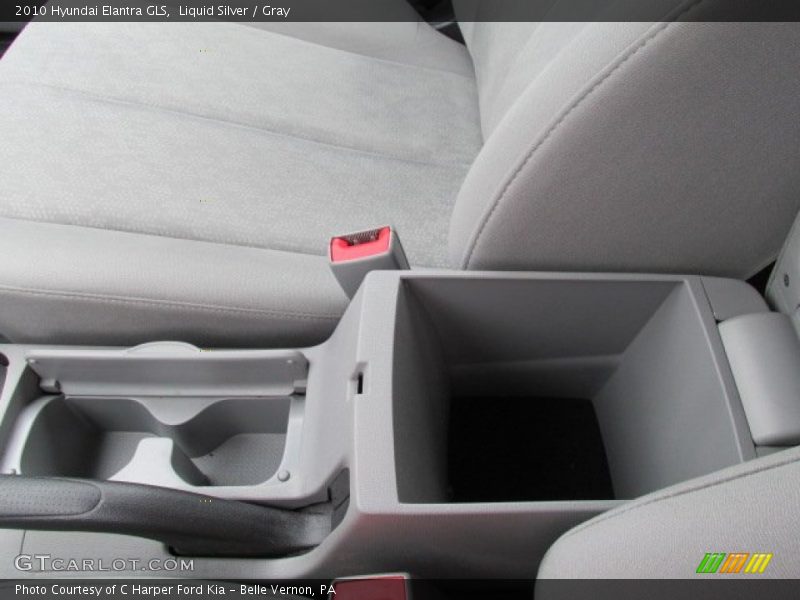 Liquid Silver / Gray 2010 Hyundai Elantra GLS