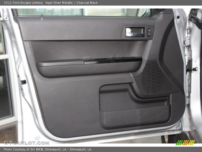 Ingot Silver Metallic / Charcoal Black 2012 Ford Escape Limited