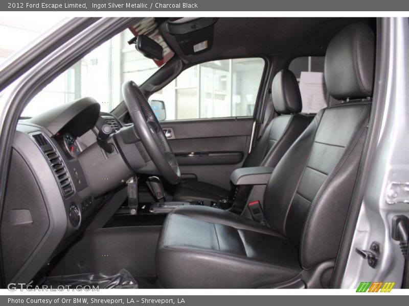 Ingot Silver Metallic / Charcoal Black 2012 Ford Escape Limited