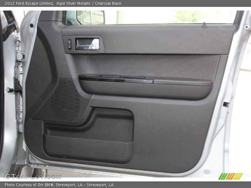 Ingot Silver Metallic / Charcoal Black 2012 Ford Escape Limited
