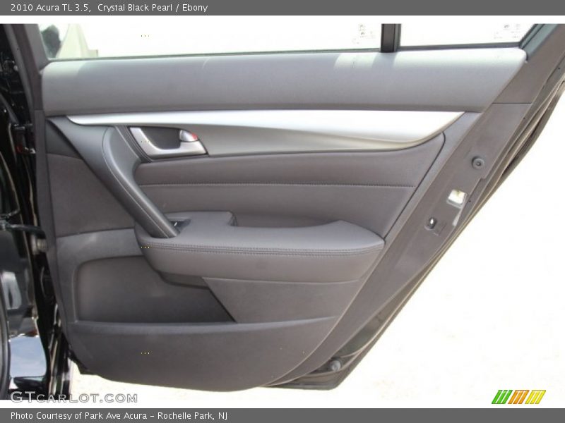 Crystal Black Pearl / Ebony 2010 Acura TL 3.5
