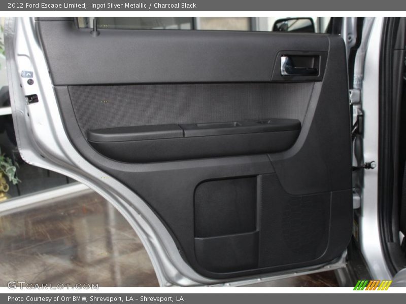 Ingot Silver Metallic / Charcoal Black 2012 Ford Escape Limited