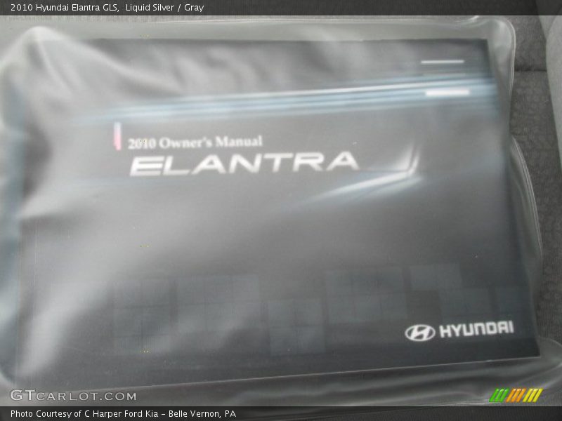 Liquid Silver / Gray 2010 Hyundai Elantra GLS