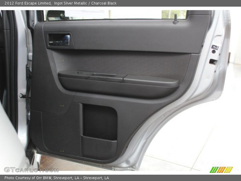 Ingot Silver Metallic / Charcoal Black 2012 Ford Escape Limited
