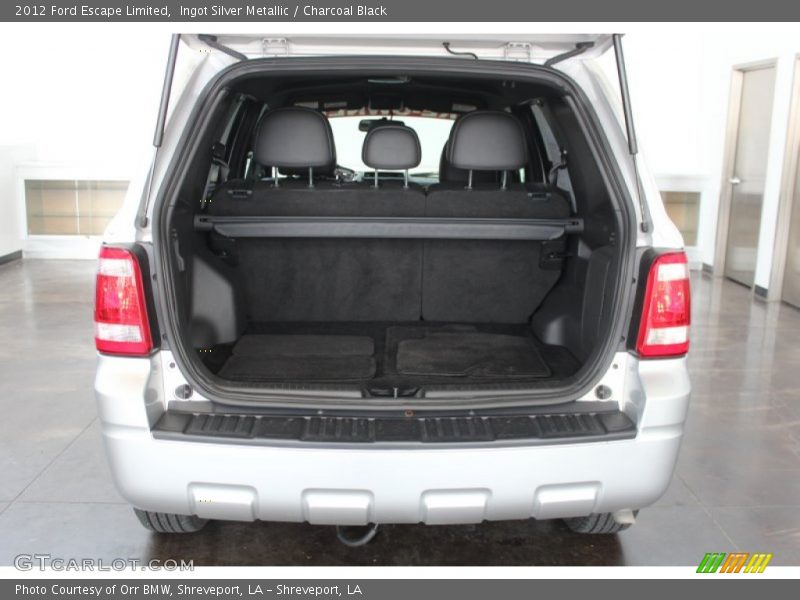 Ingot Silver Metallic / Charcoal Black 2012 Ford Escape Limited